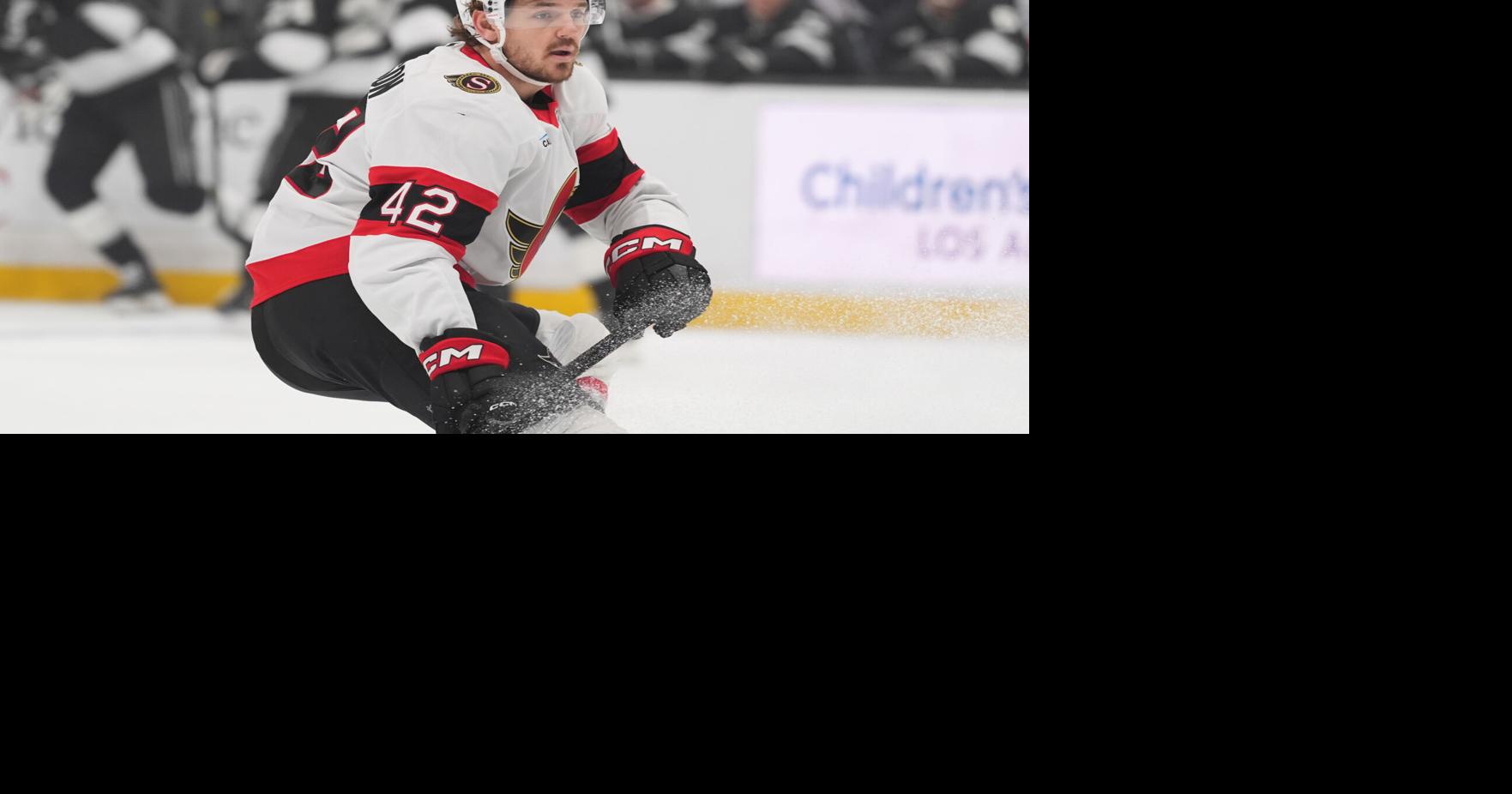 Senators Hodgson Suspended Hockey