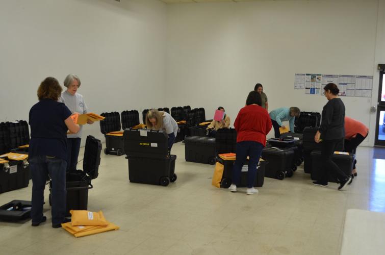 Marion Co West Virginia Clerk #39 s office draws ballot order for
