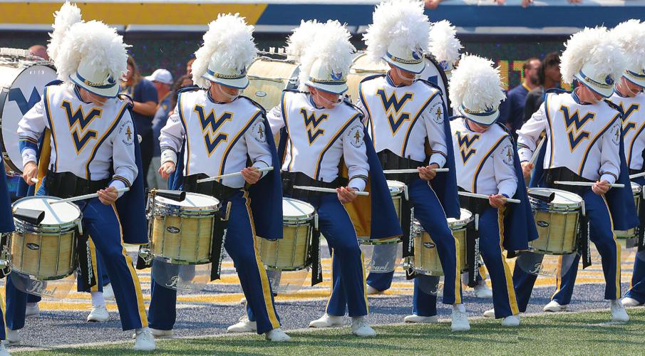 0917 Pride of West Virginia band drumline