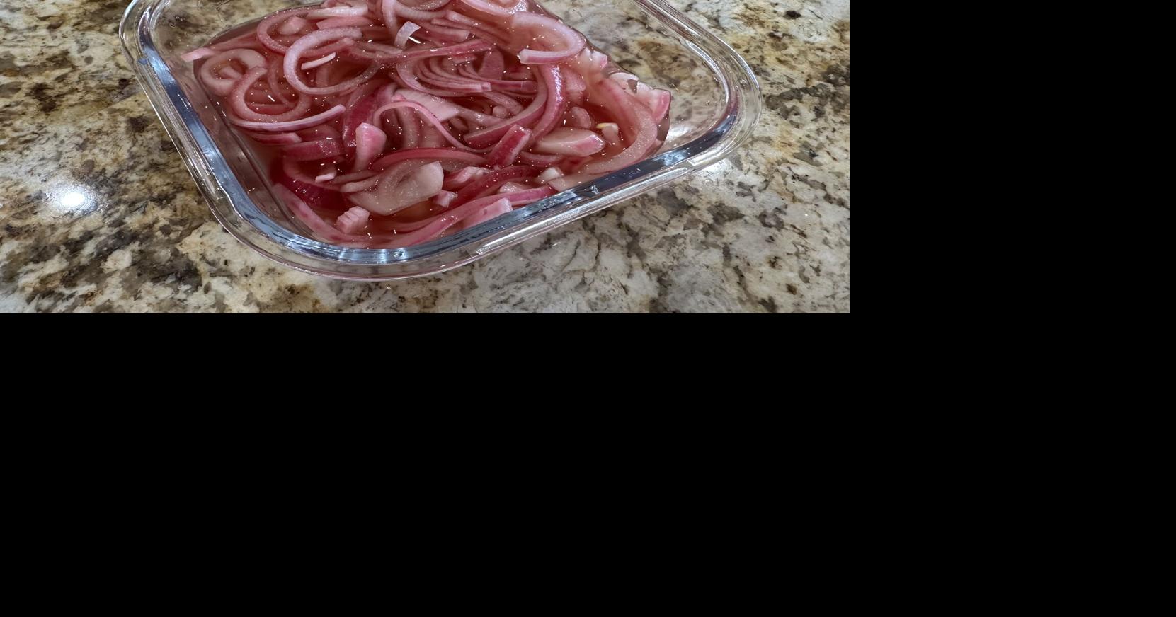 Fare Report Pickled Red Onions Bon Appetit