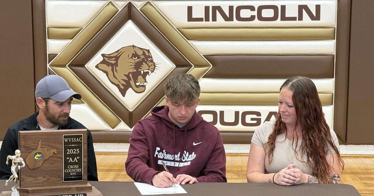 Lincoln XC's Dennis Napper signs with Fairmont State | West Virginia ...
