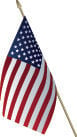 American flag obit photo
