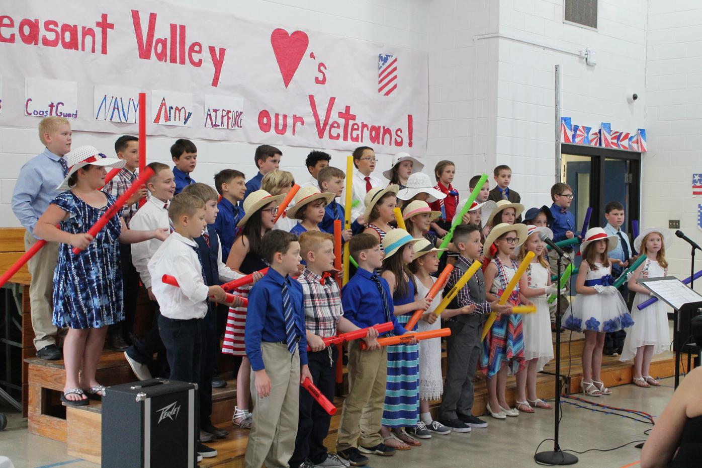 Pleasant Valley Elementary students write book for veterans News