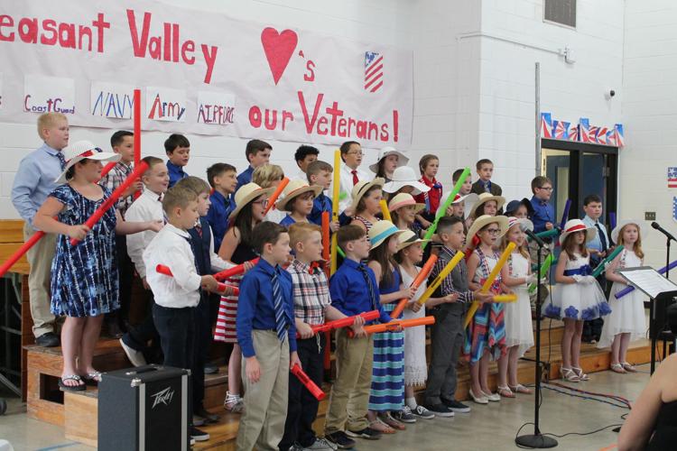 Pleasant Valley Elementary students write book for veterans Fairmont