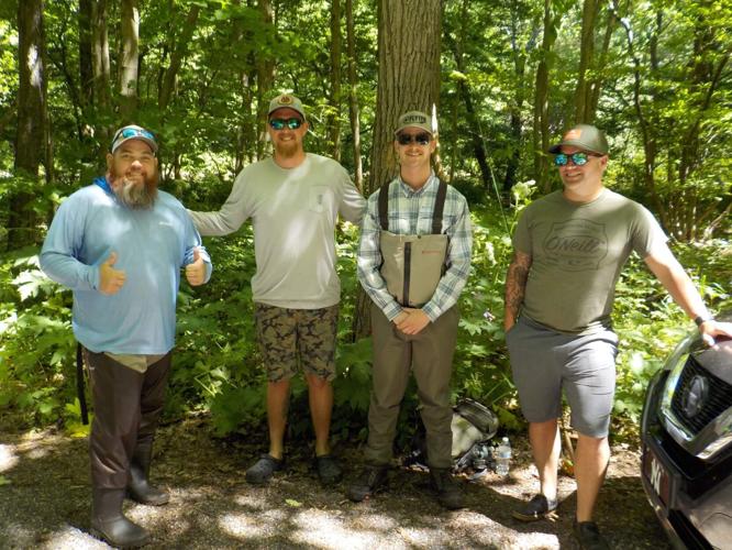 Veterans group enjoys fly fishing in Casselman River Garrett News