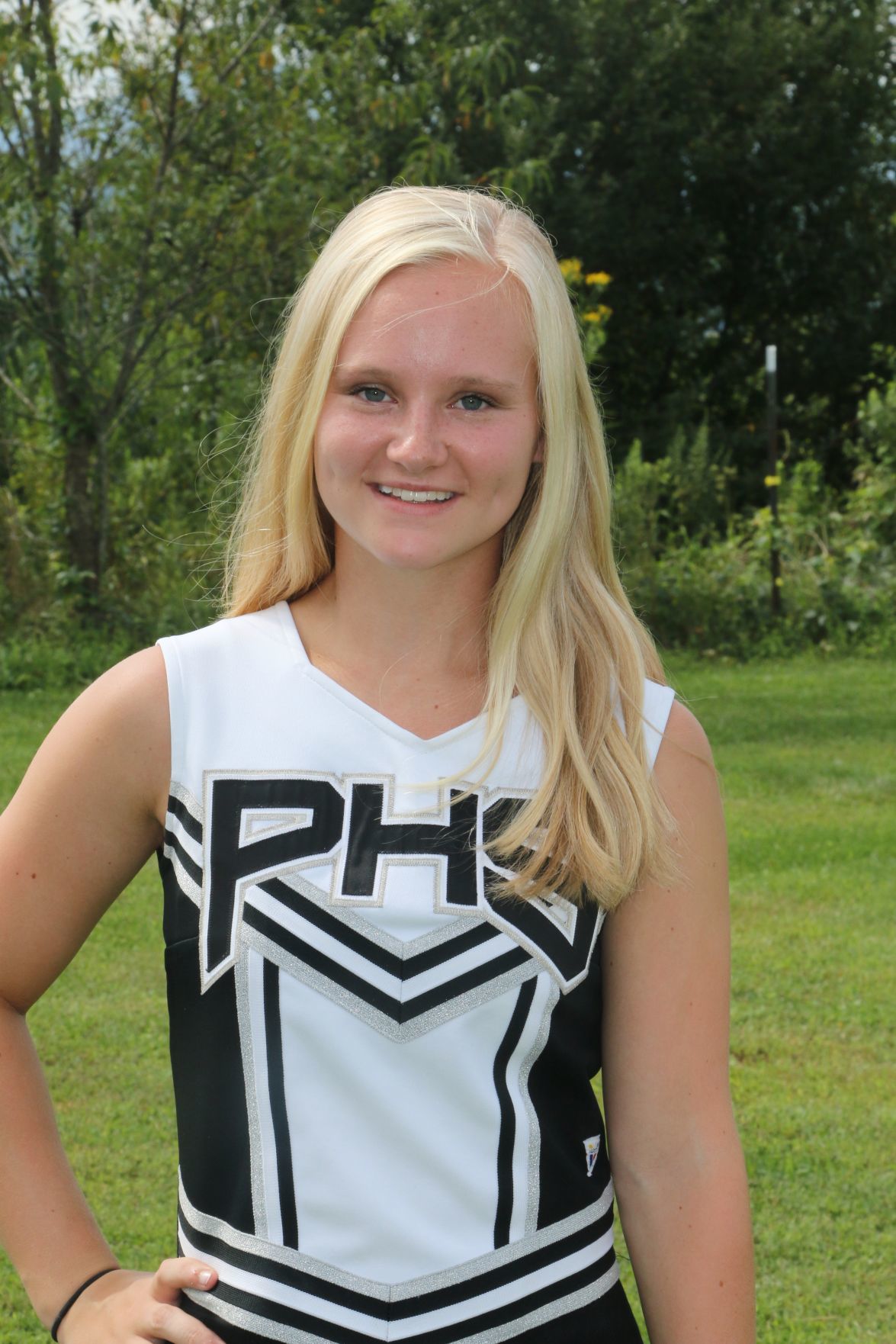 Varsity cheerleaders ready to kick off football season