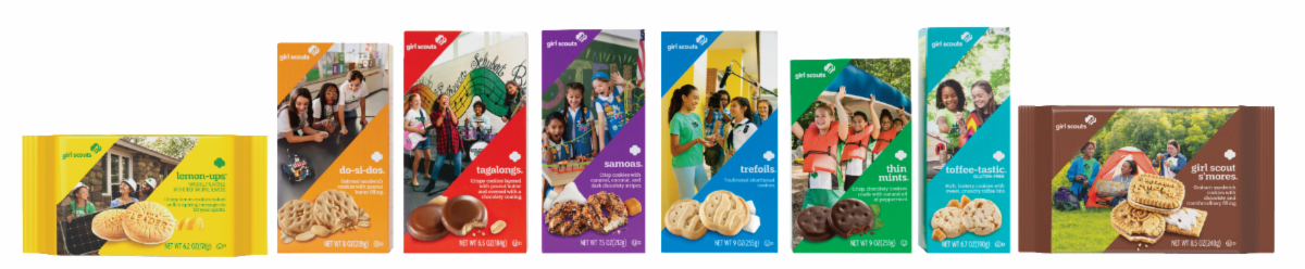 girl scout cookie boxes 2022