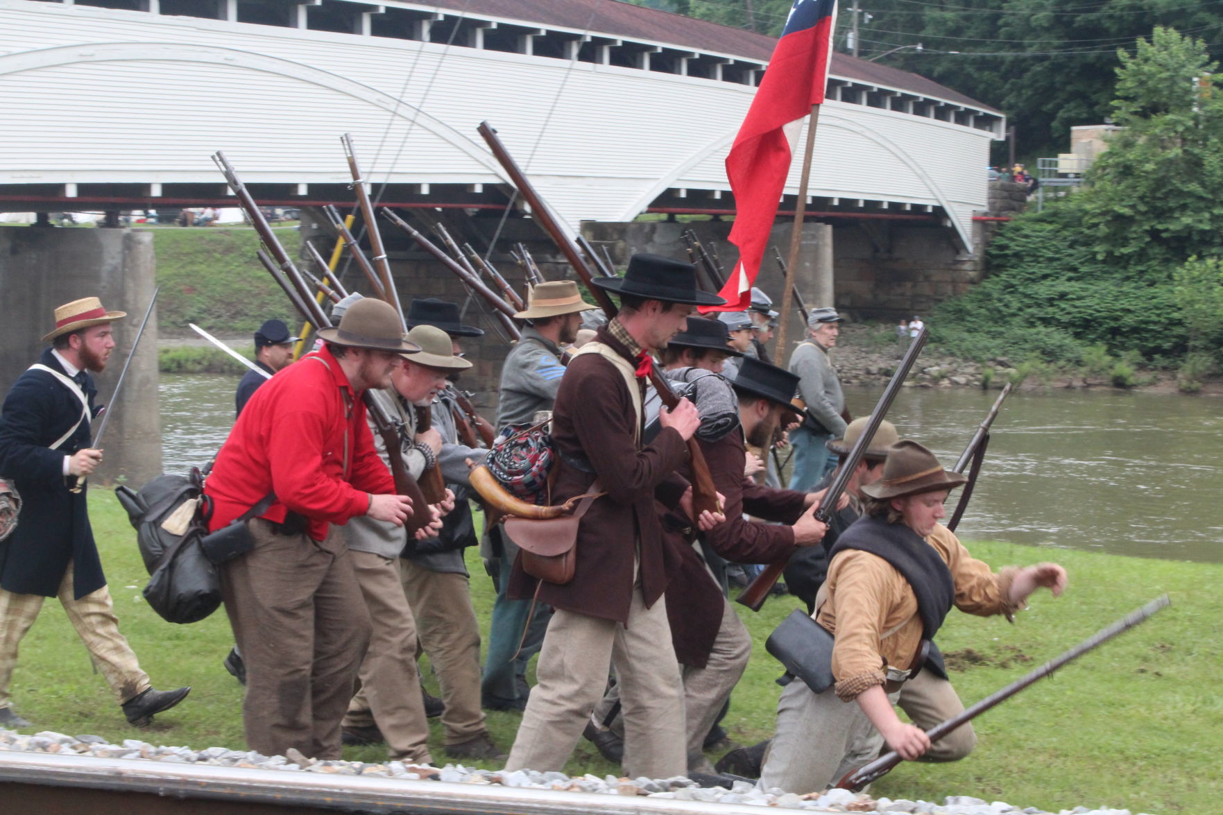 Blue & Gray Reunion Meets For 162nd Reunion Of The First Battle Of The ...