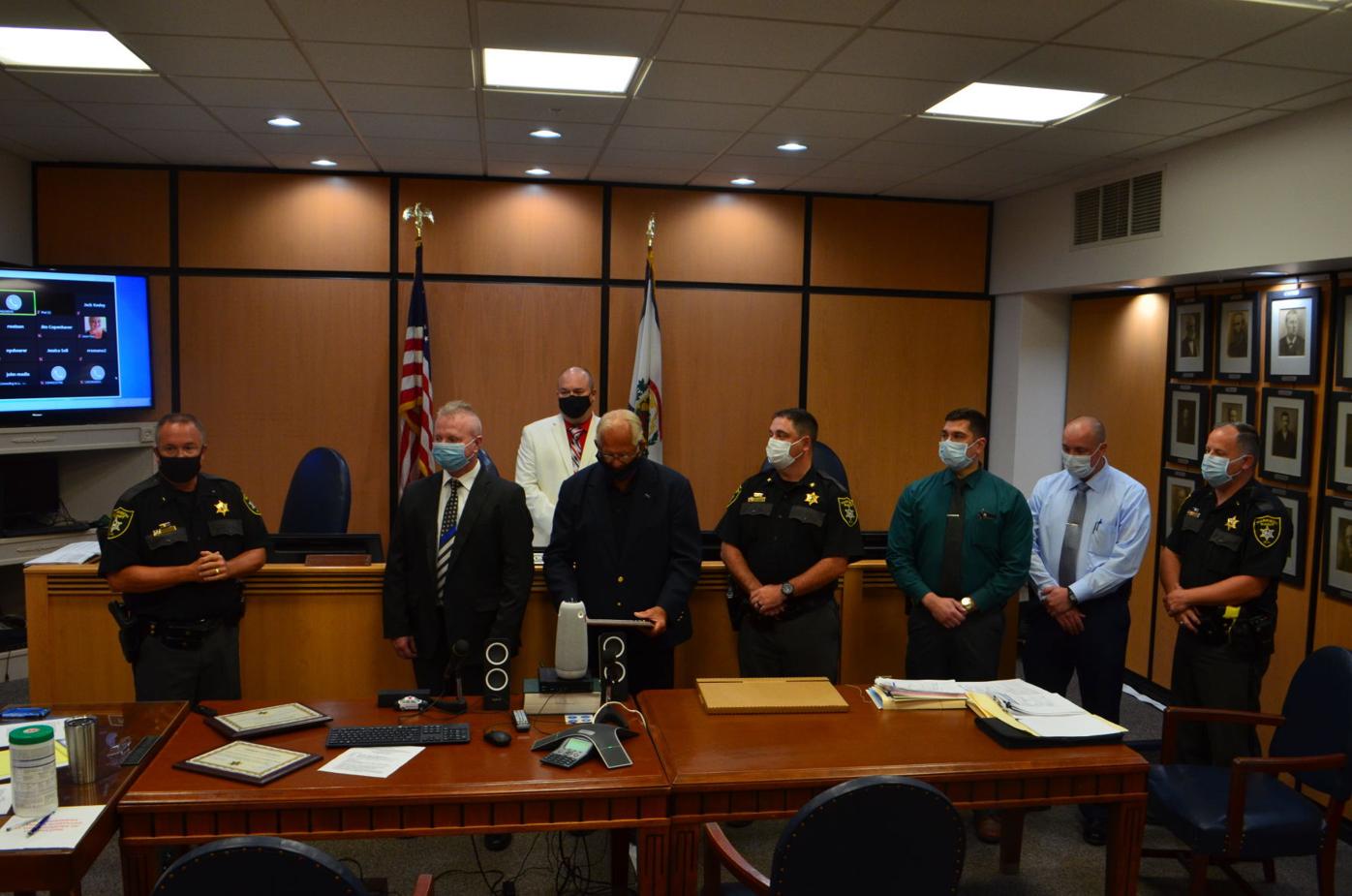 Harrison County West Virginia detective sergeant recognized for