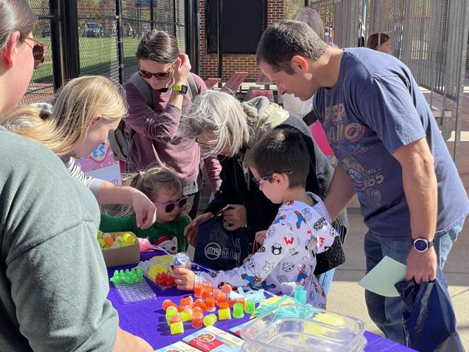 Families celebrate fall at Candy Land event at the Bridge Sports