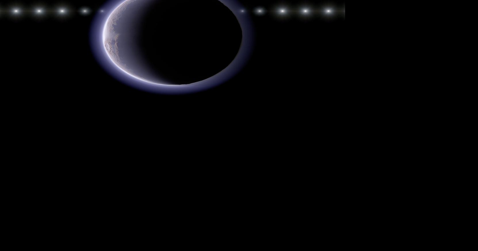 Astronomers believe they've detected an atmosphere around a tiny, icy world beyond Pluto