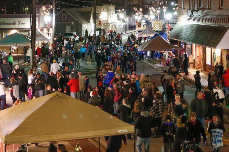 Sights and sounds at 12th Light Up Night Bridgeport News