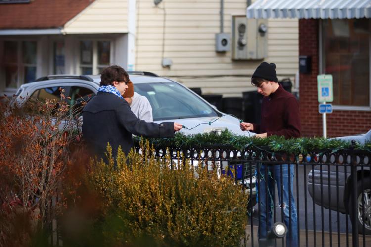 Glenville State College Student Government Association members decorate