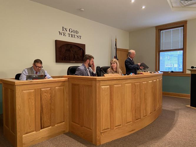 Preston County commissioners and city officials debate over the