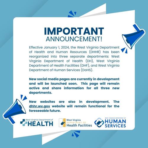 Official West Virginia DHHR transition won't interrupt services to