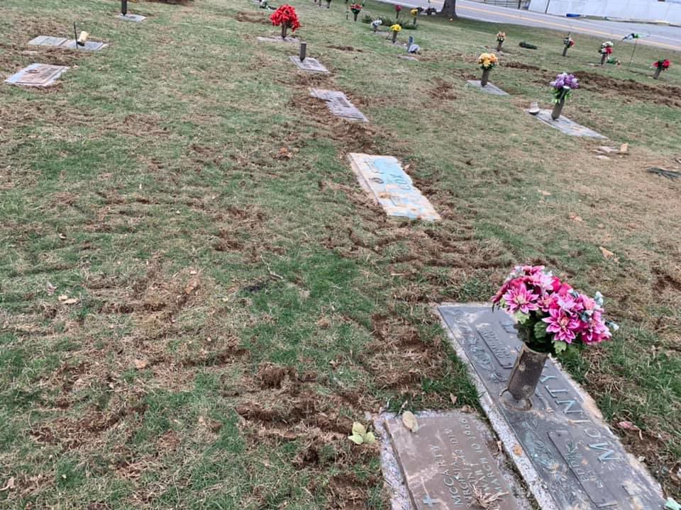 Residents Upset By Damage At Forest Lawn Cemetery News Wvnews Com