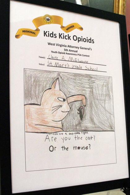 Several North Central students have artwork displayed at West Virginia Capitol