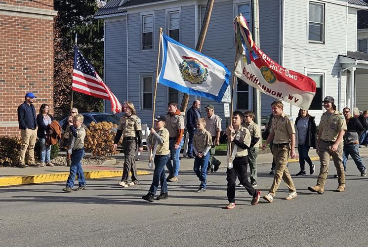 Veterans Day parade and ceremony held in Buckhannon, West Virginia