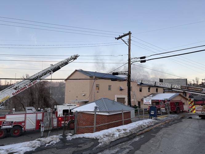 Crews on scene of working structure fire in Clarksburg (West Virginia ...