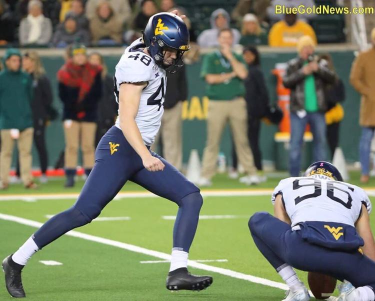 WVU career a kick for Legg West Virginia University Sports