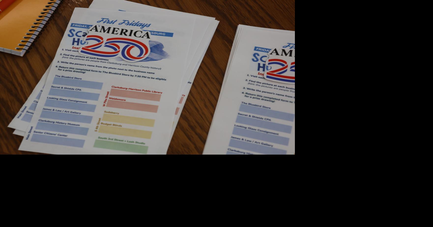 Scavenger hunt list and sticker | | wvnews.com