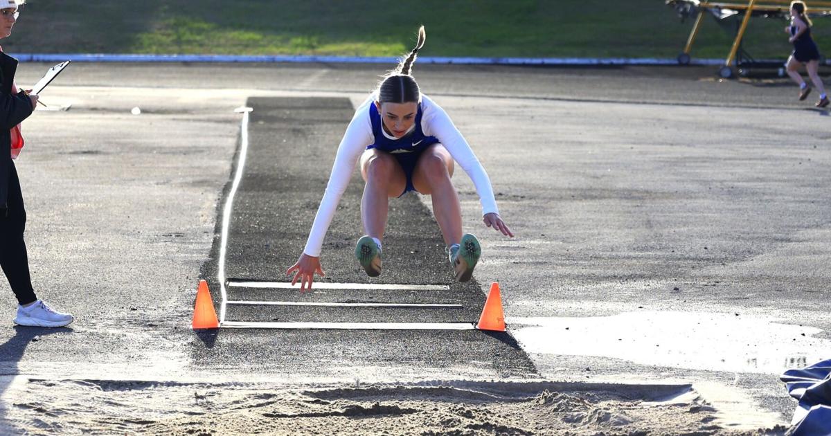 BU girls long jump winner.JPG