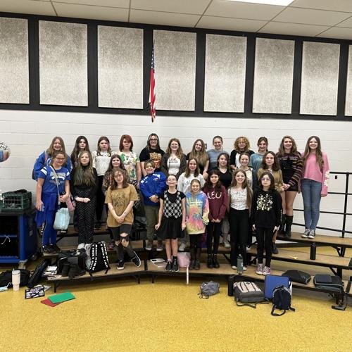 Buckhannon (West Virginia) middle school prepares for spring theater