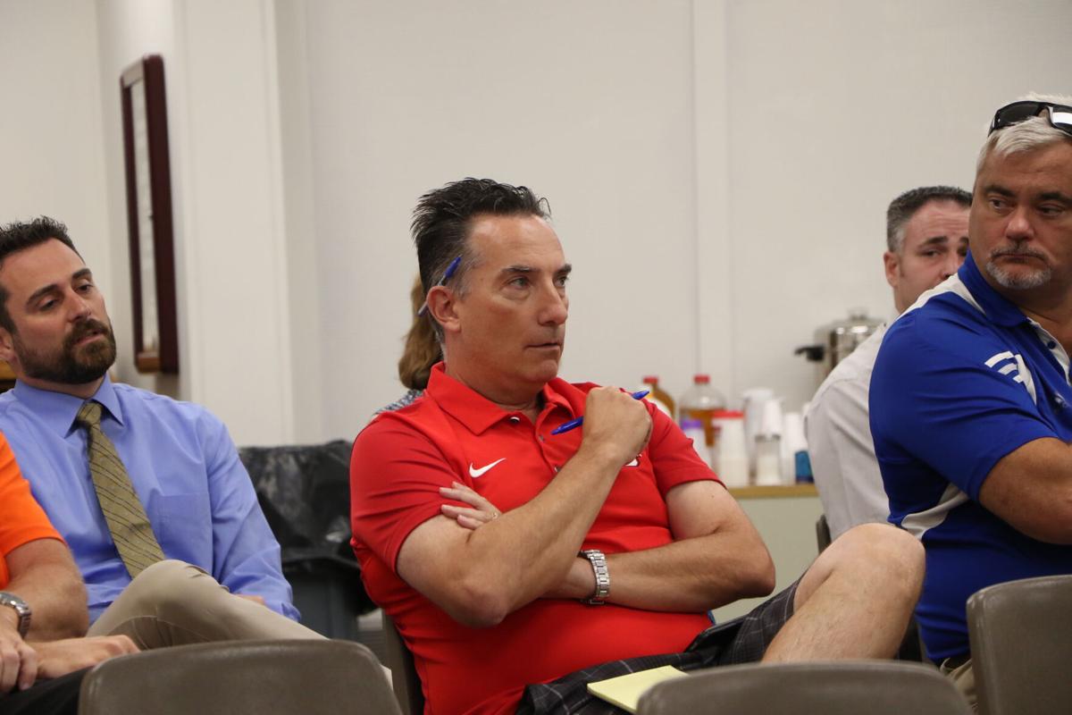 Report Bridgeport (West Virginia) Principal Matt DeMotto tells staff