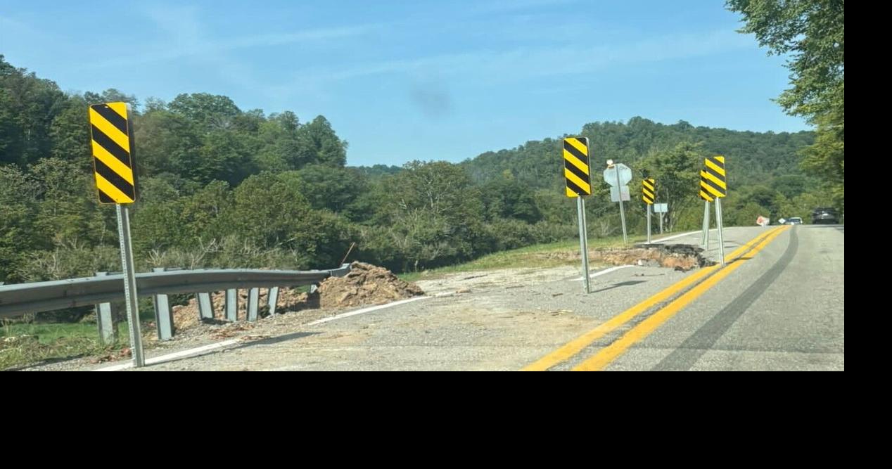 Repairs begin on Route 33 slip near Roane-Calhoun county line