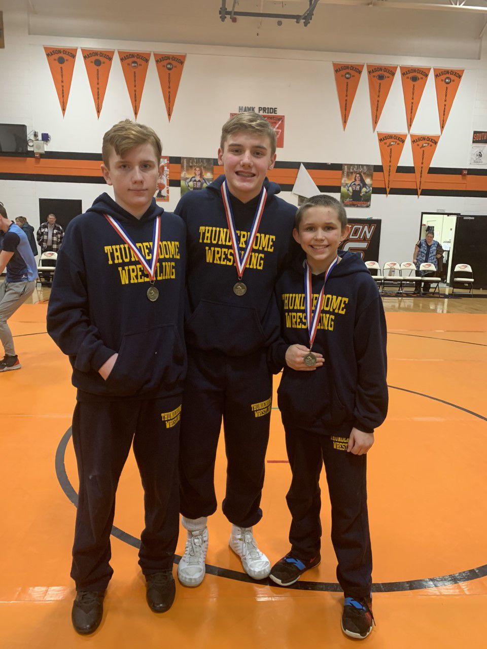 South Harrison wins middle school wrestling title; club season ends
