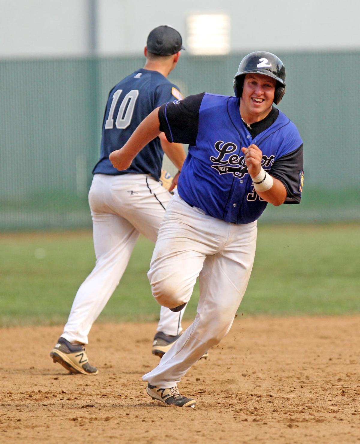 Post 2 Pummels Clarksburg In Area Opener Sports Wvnews Morgantown S Caleb Taylor Rounds The Bases In Thursday Win Over Clarksburg