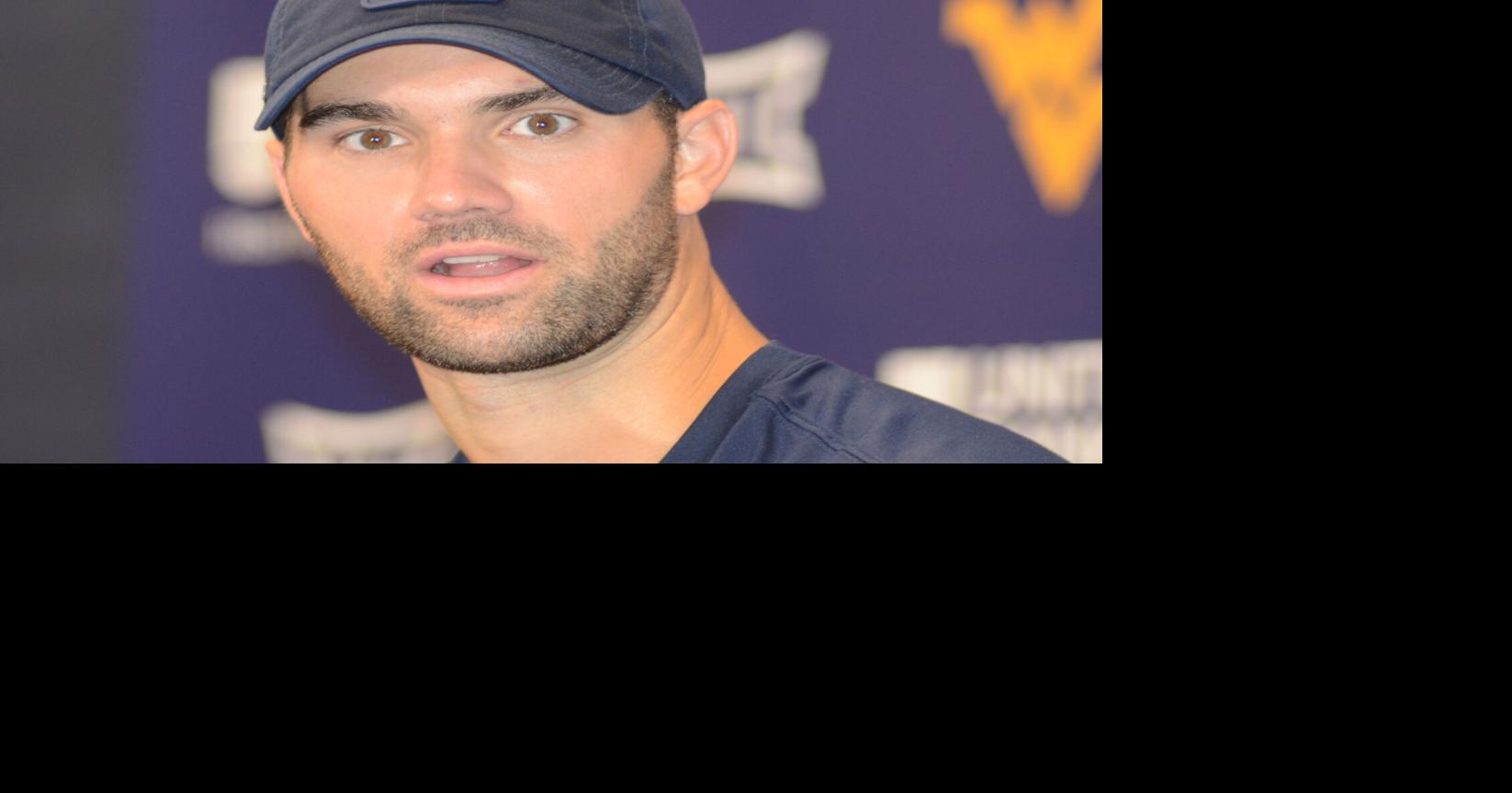 WVU football 0805 Zac Alley presser front