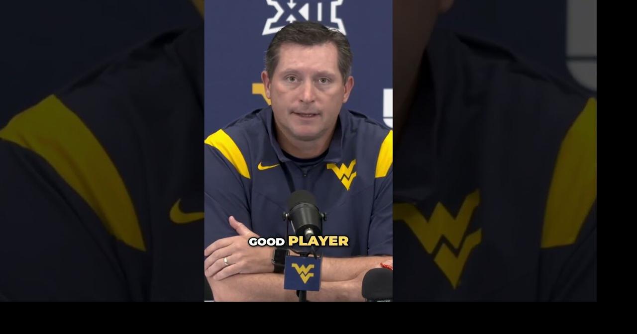 WVU DC Jordan Lesley challenges fans to bring noise and energy. | WV ...
