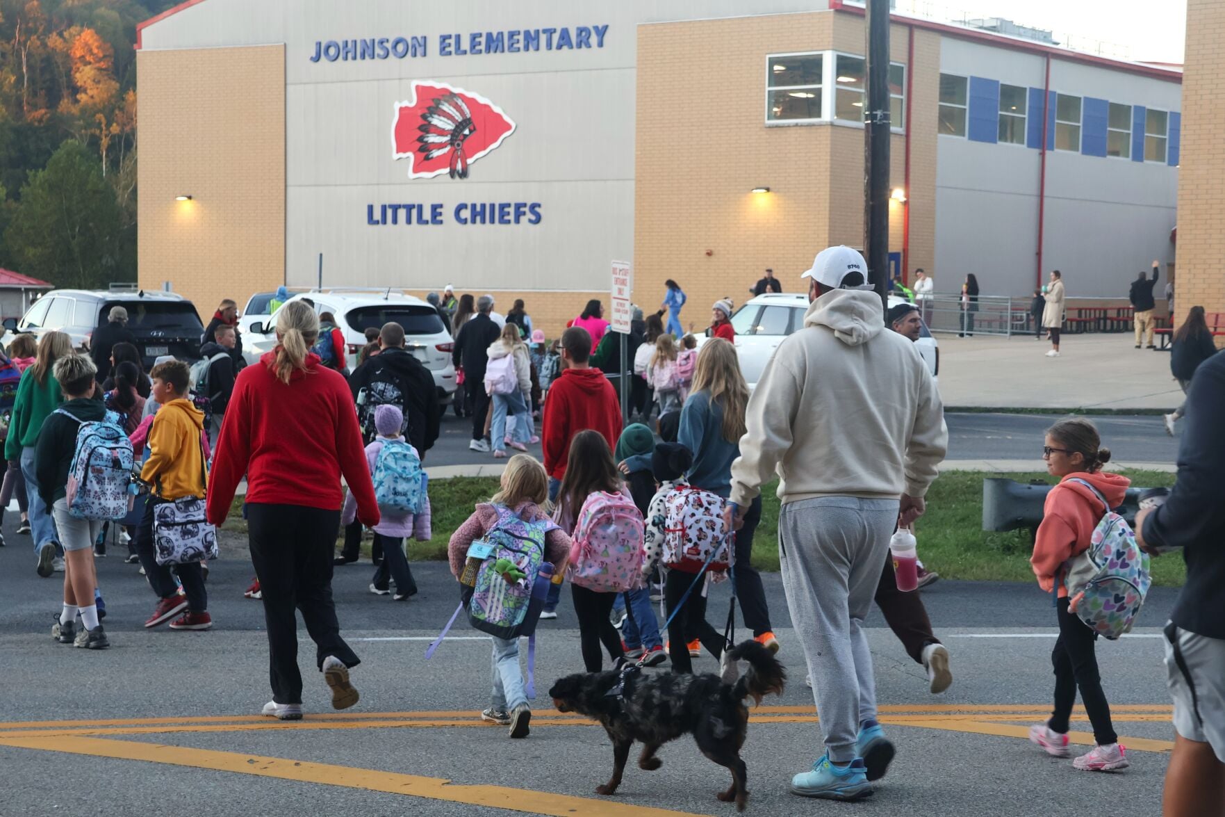 walk to school day johnson elem. | | wvnews.com