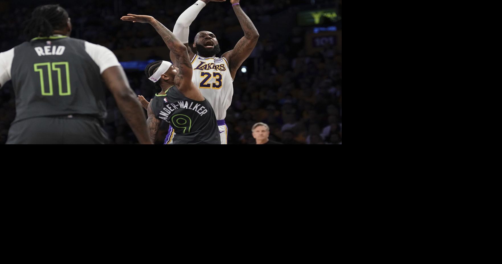 Rockets Lakers Basketball
