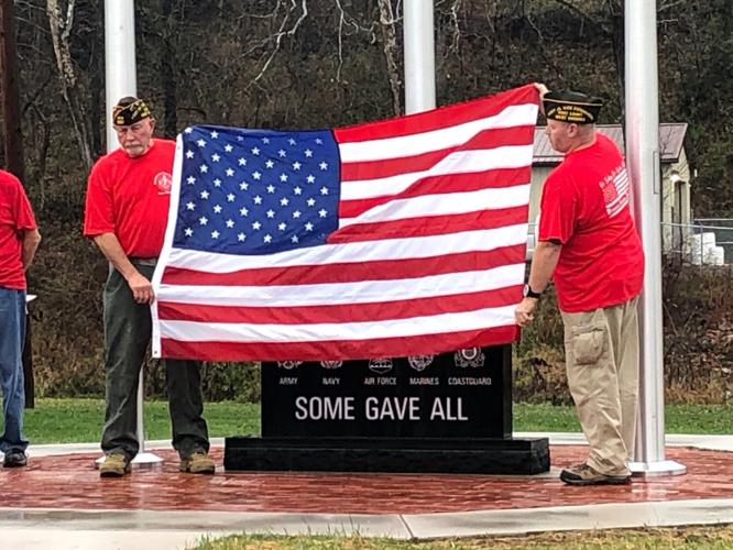 Photo Gallery Fort Ashby VFW dedicates monument to area veterans