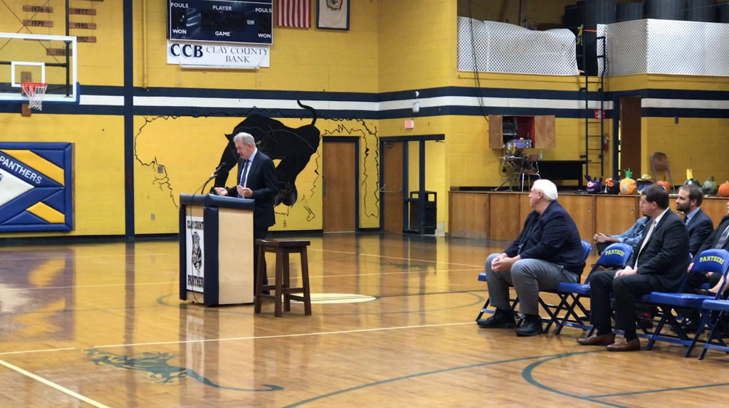 WV Gov. Jim Justice says he's probably running again; British ambassador  speaks at Clay County, WV, High School | WV News | wvnews.com