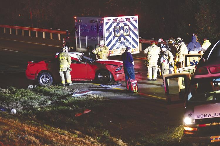 Four taken to hospital with serious injuries after wreck on I79 near