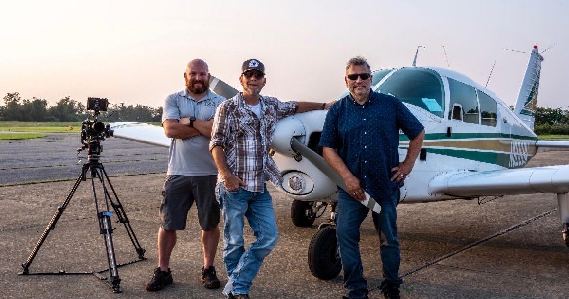 Musician Matthew Adam films 'I'll Be Landing Soon' music video at Jackson County Airport