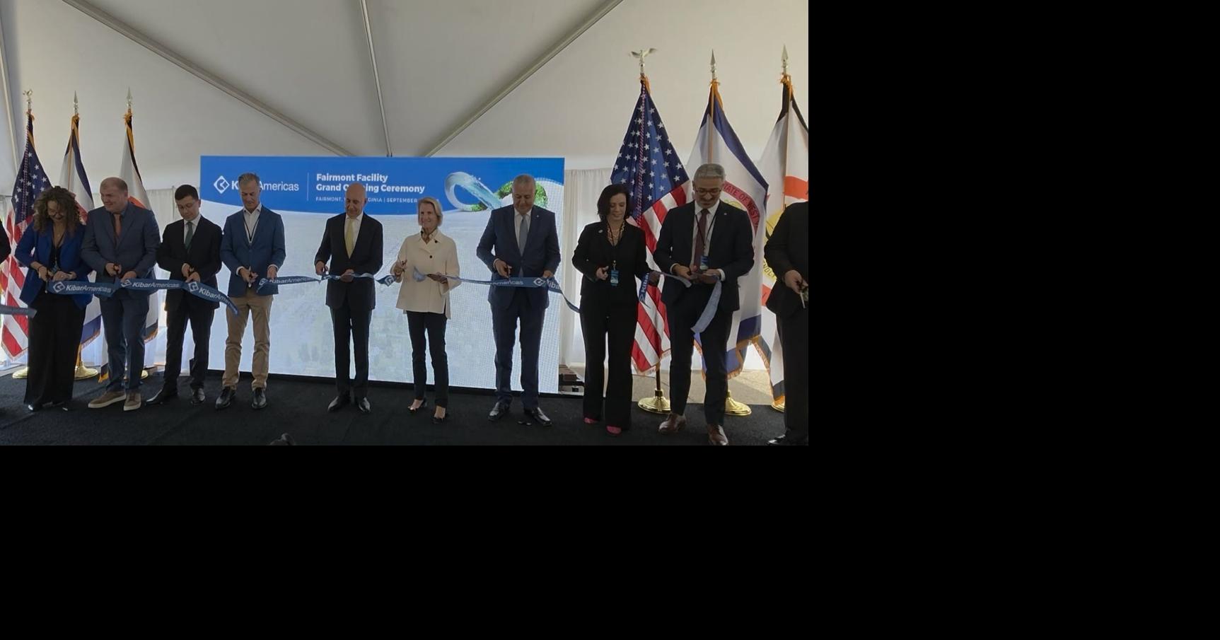 Kibar Americas celebrates reopening of Fairmont manufacturing facility