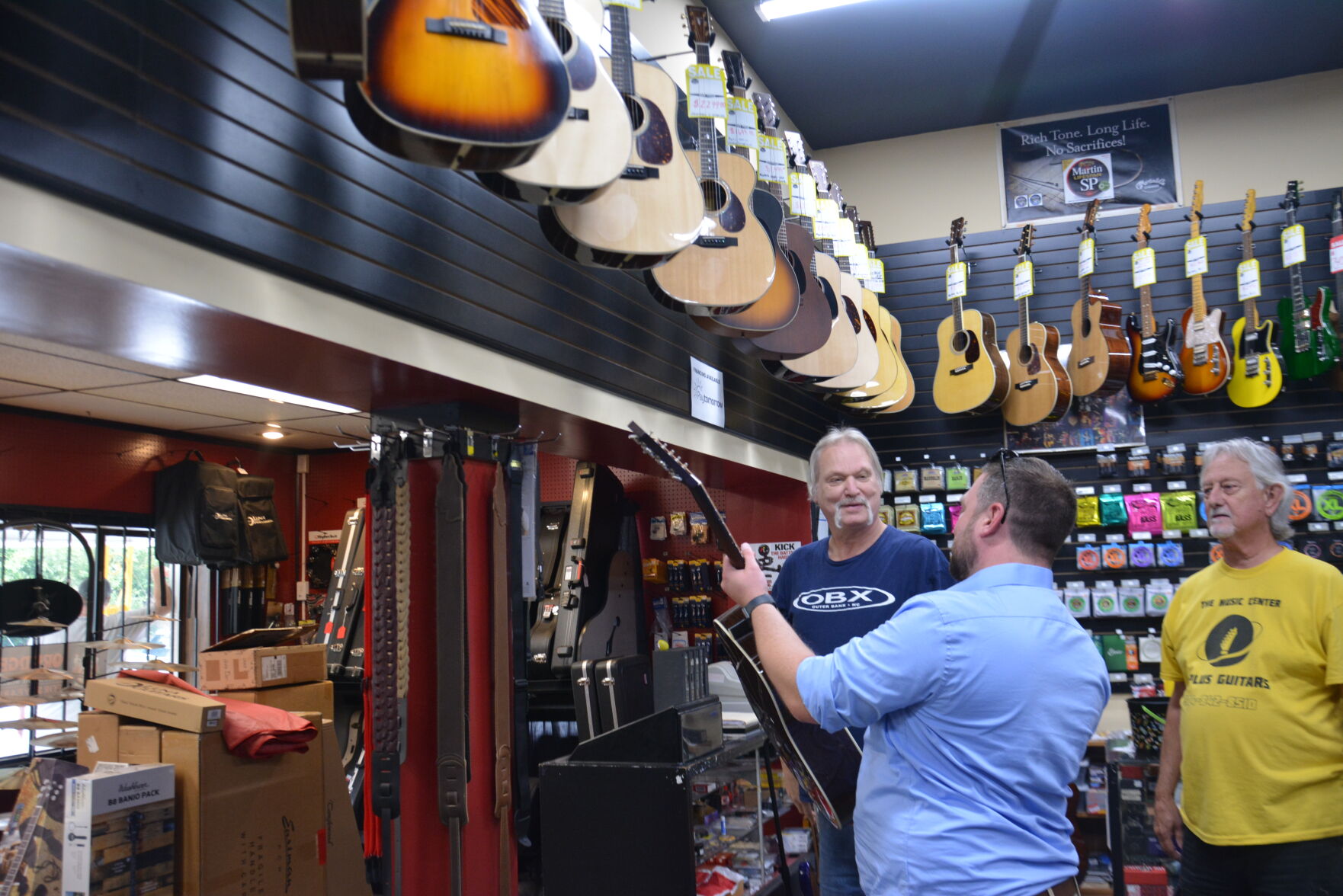 music center guitars