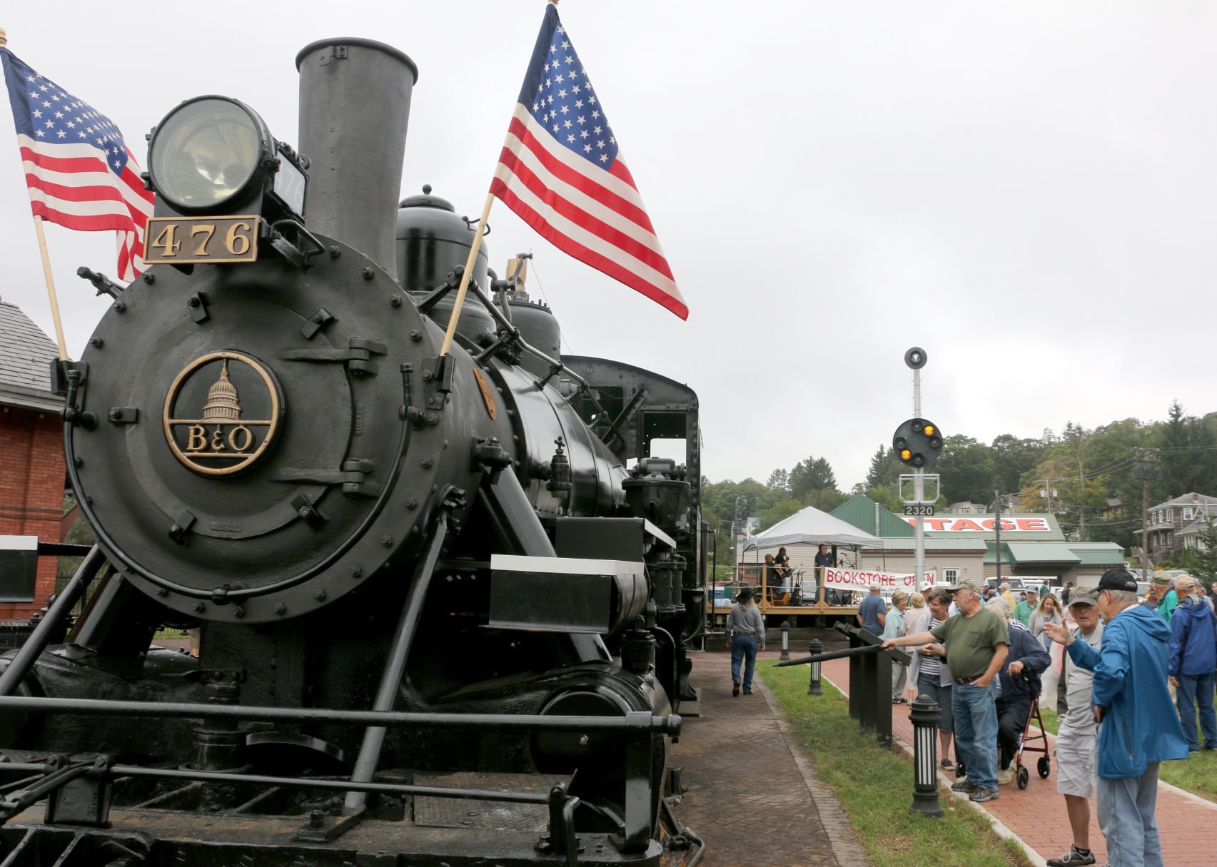 Oakland B&O Museum's Locomotive Dedicated | News | Wvnews.com