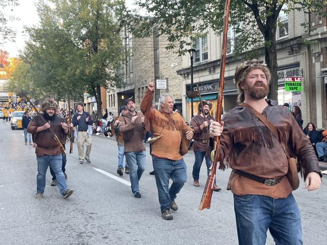West Virginia University parade fills downtown