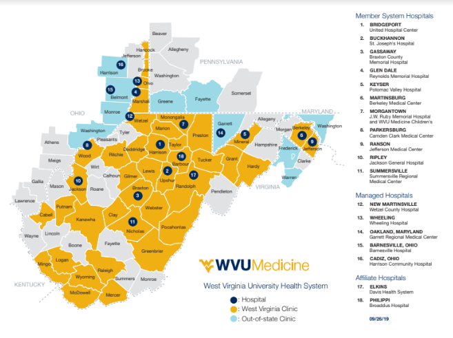 WVU Medicine CEO: state's largest health system continues growth 