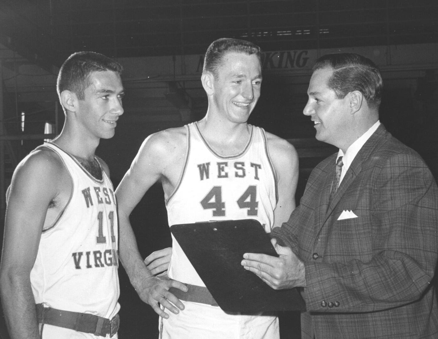 Jerry West #44 West Virginia Basketball Jersey - S