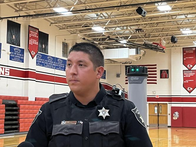 Weapons detection system showcased at Bridgeport High School by ...