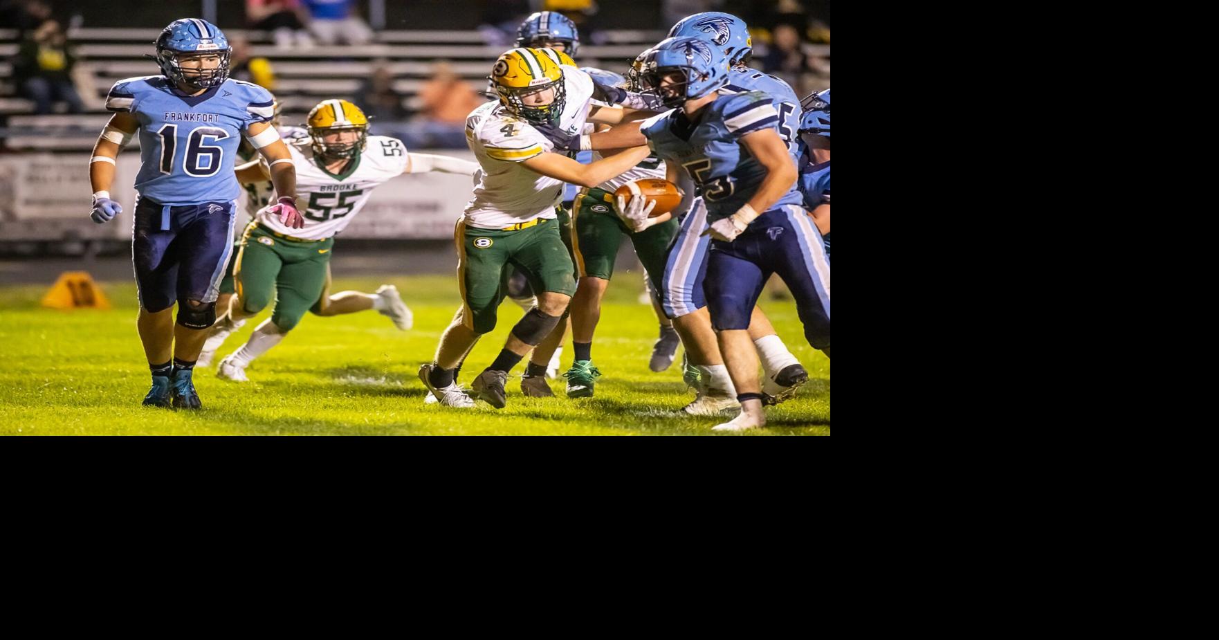 Line helps Shanholtz to four scores as Frankfort thumps Brooke, 42-0 ...