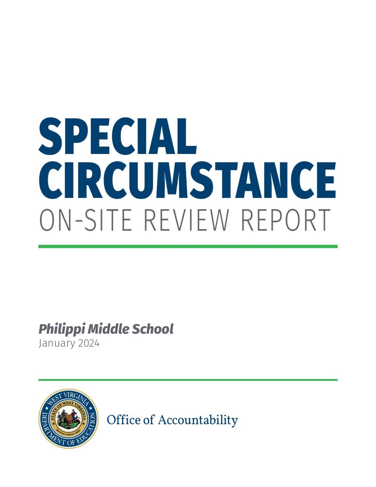 West Virginia Board of Education OKs Special Circumstance Review of