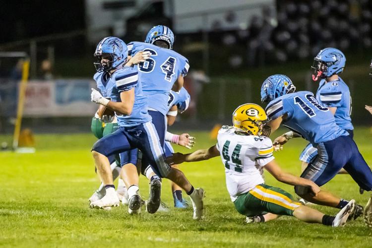 Line helps Shanholtz to four scores as Frankfort thumps Brooke, 42-0 ...