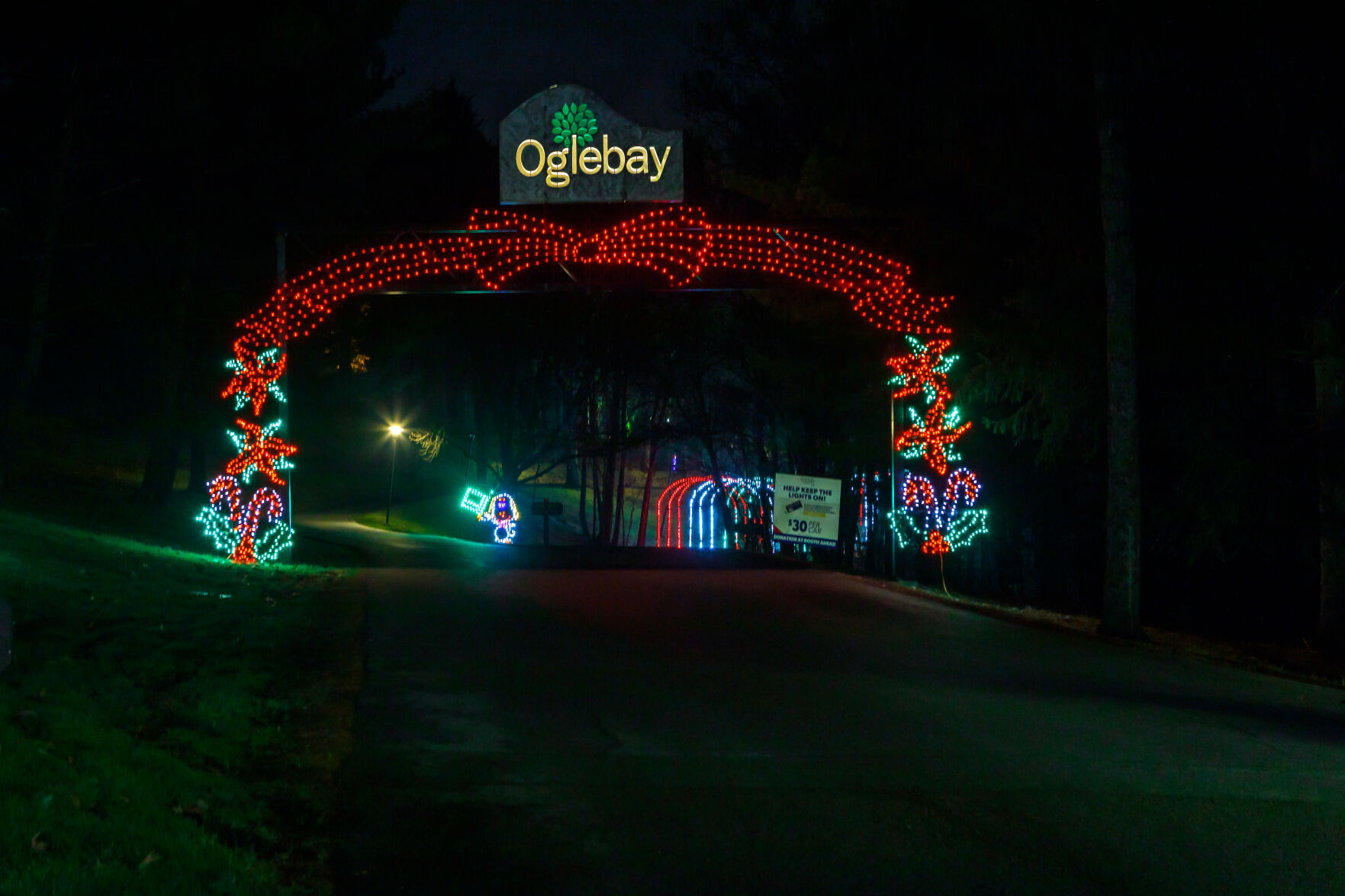 Oglebay christmas online lights